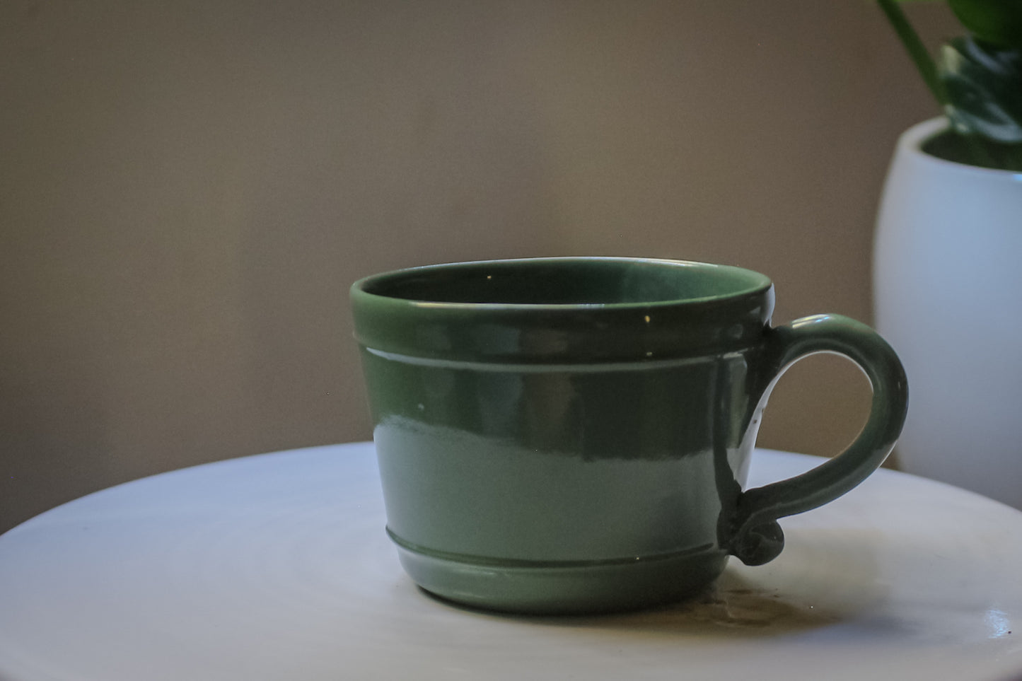 Taza de café de cerámica hecha a mano Bastide 8 colores.