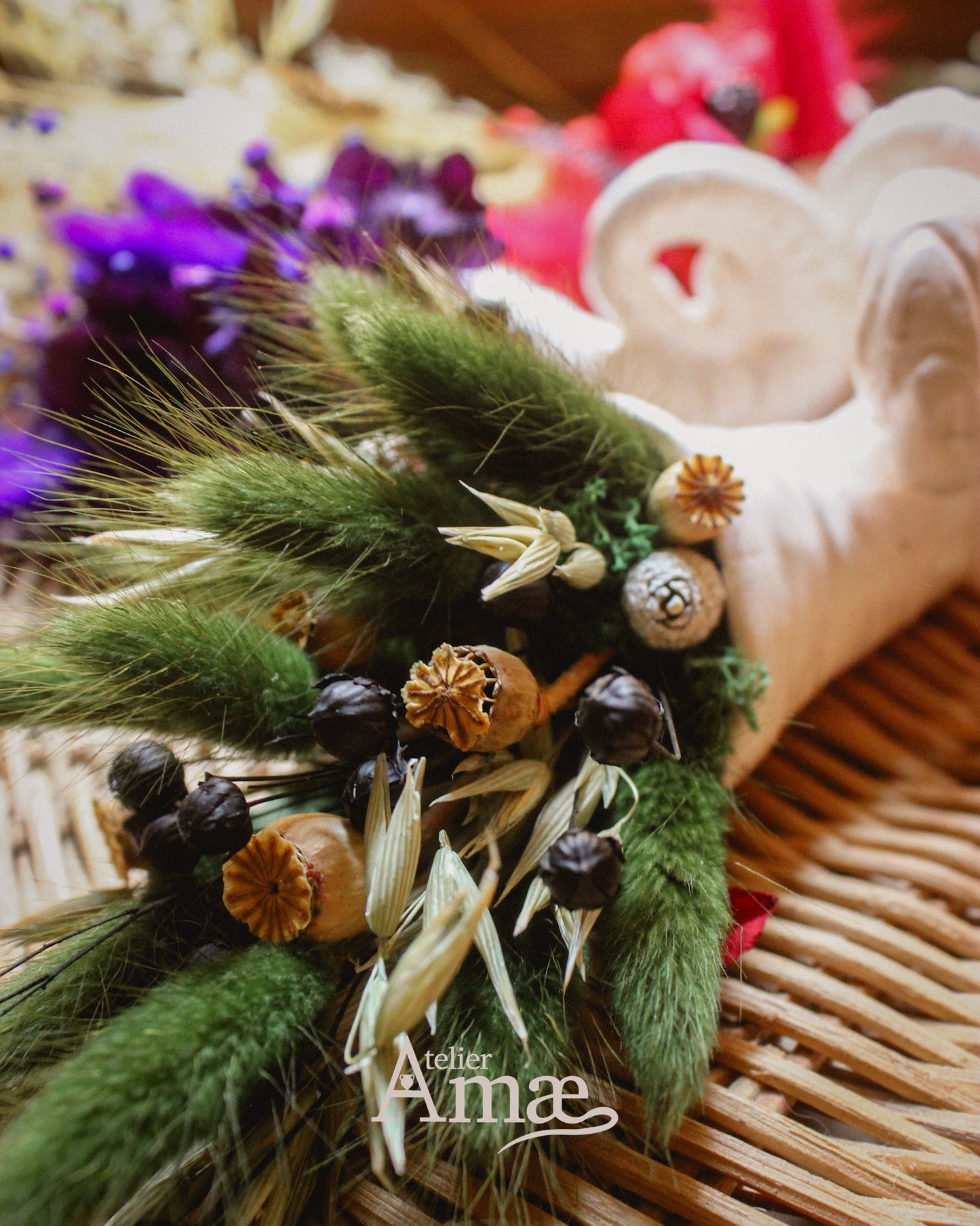 🌿 Mini Corne d’Abondance – Édition Magique - Collaboration x Flora Obscura