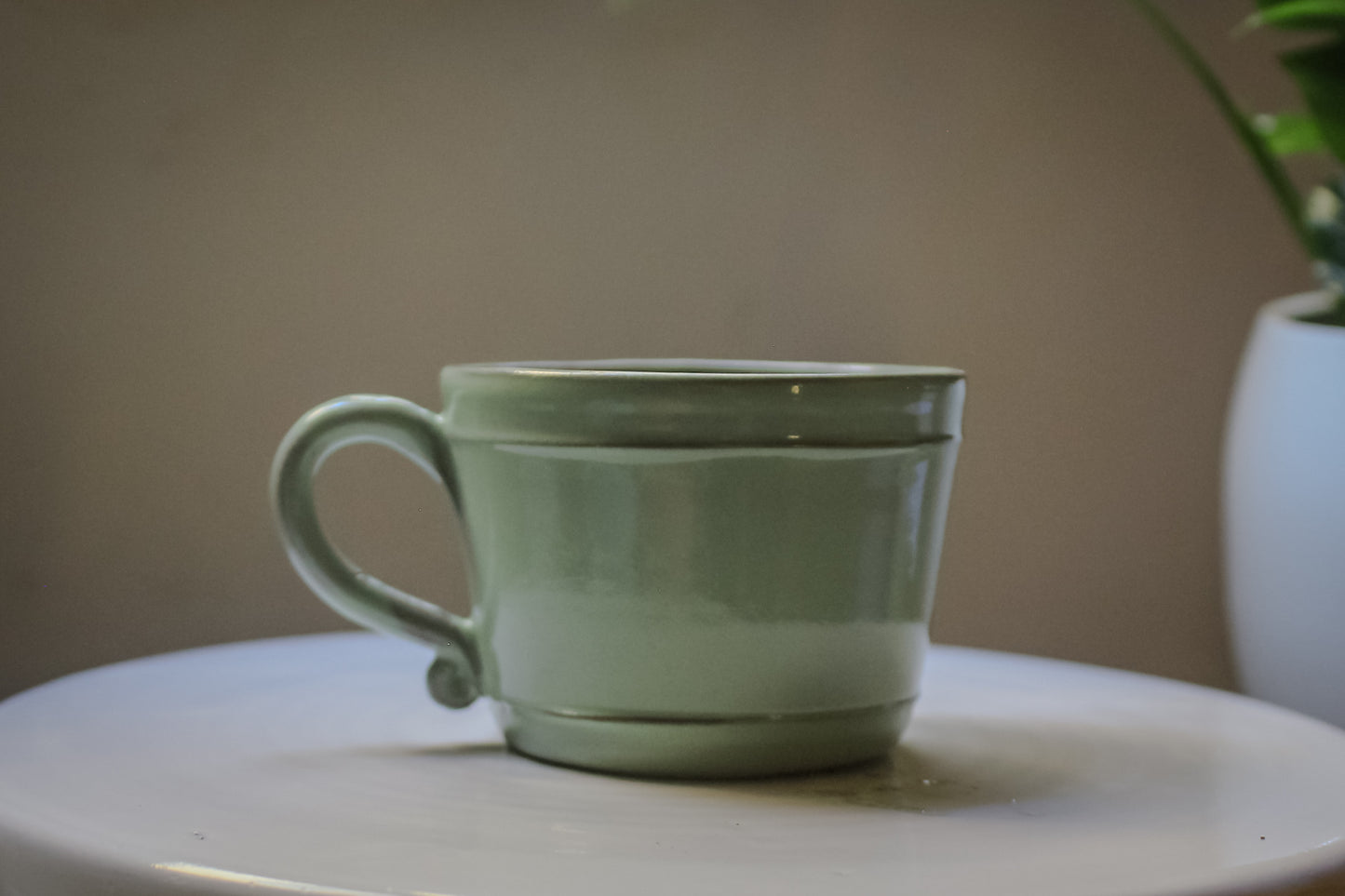 Taza de café de cerámica hecha a mano Bastide 8 colores.