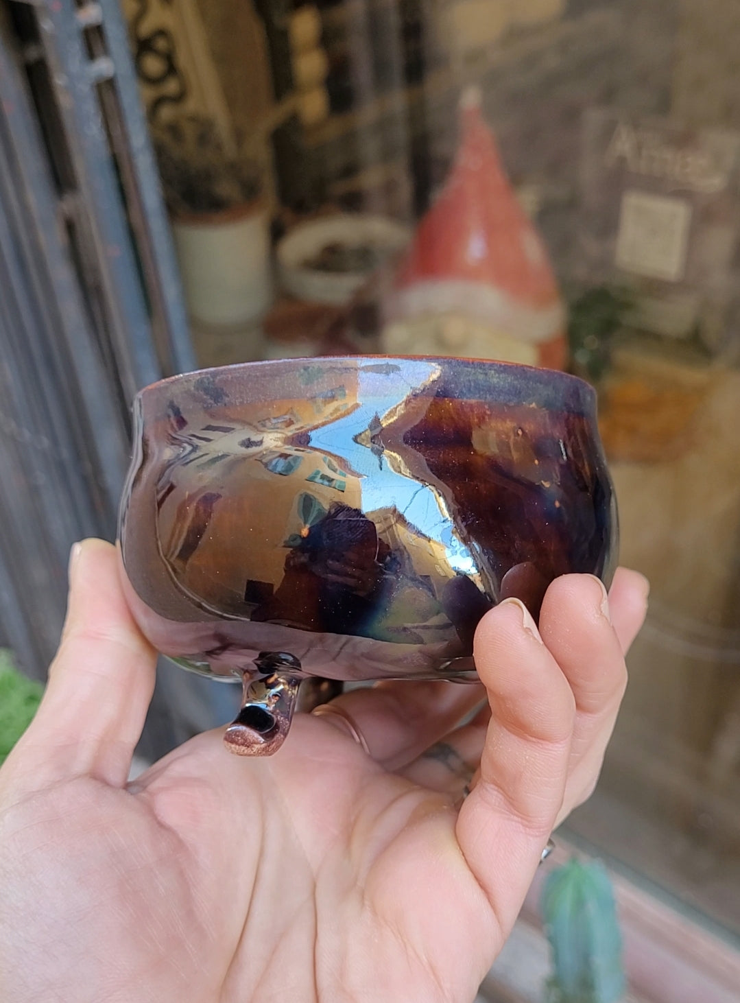 Mini Taza Caldero Obscurial en Cerámica - Artesanal y Mágica
