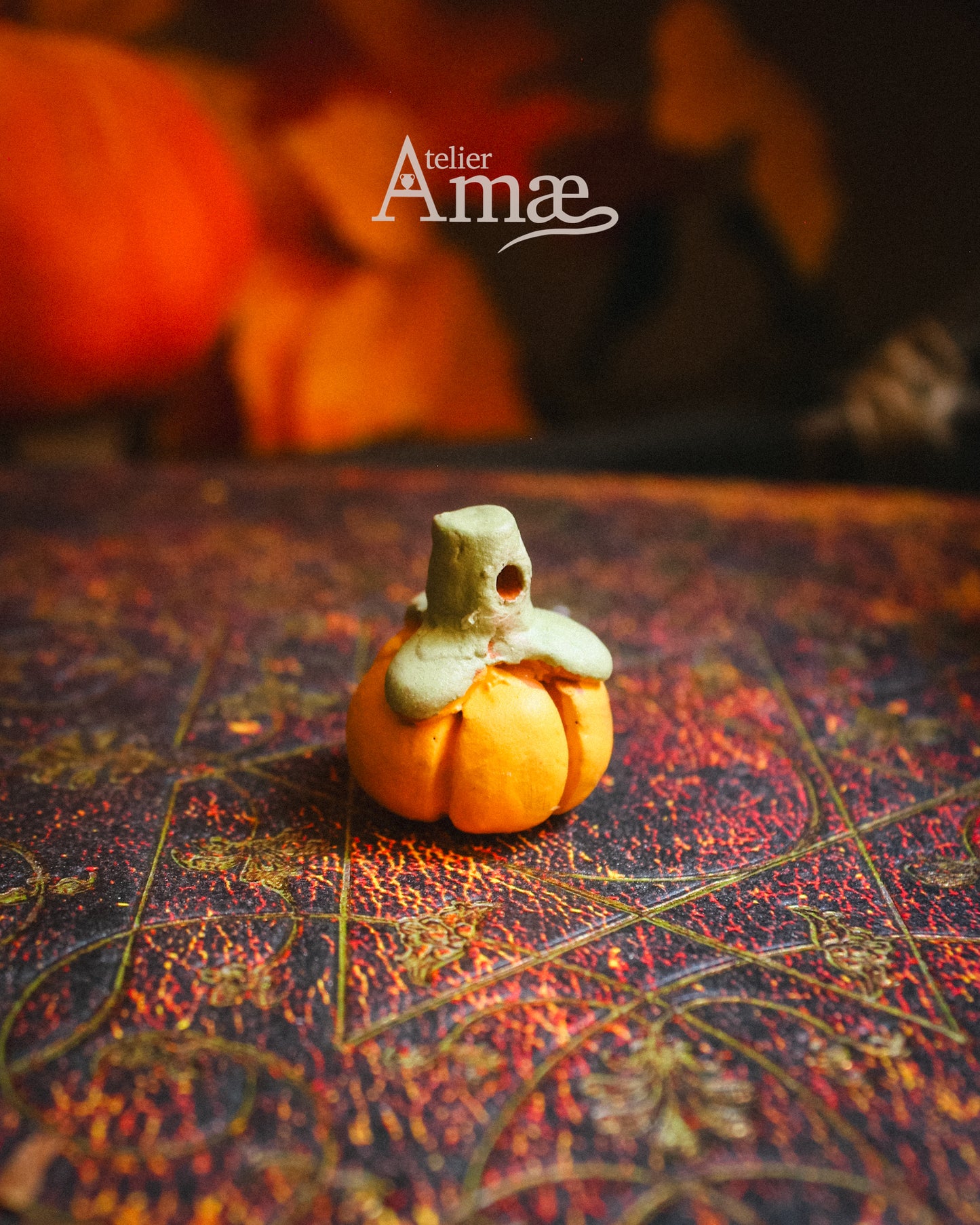 Mini Citrouille pendentif – Le Bal des Citrouilles