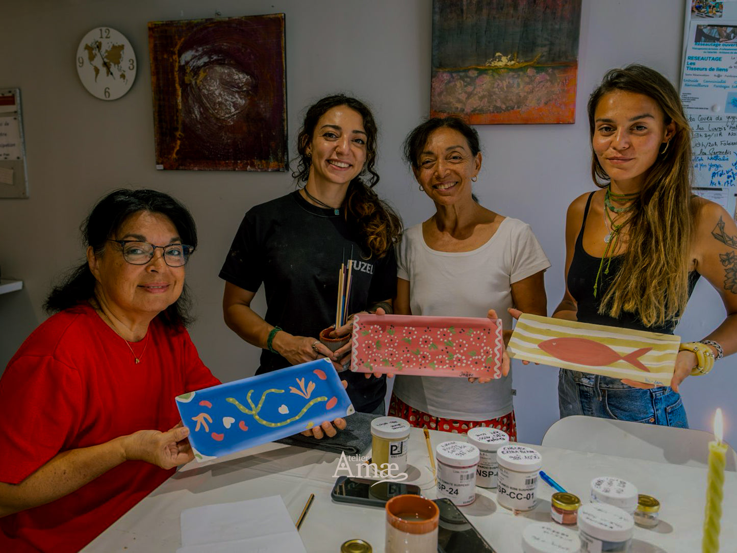 Atelier de décoration magique sur céramique 🌙 - Tout niveaux -