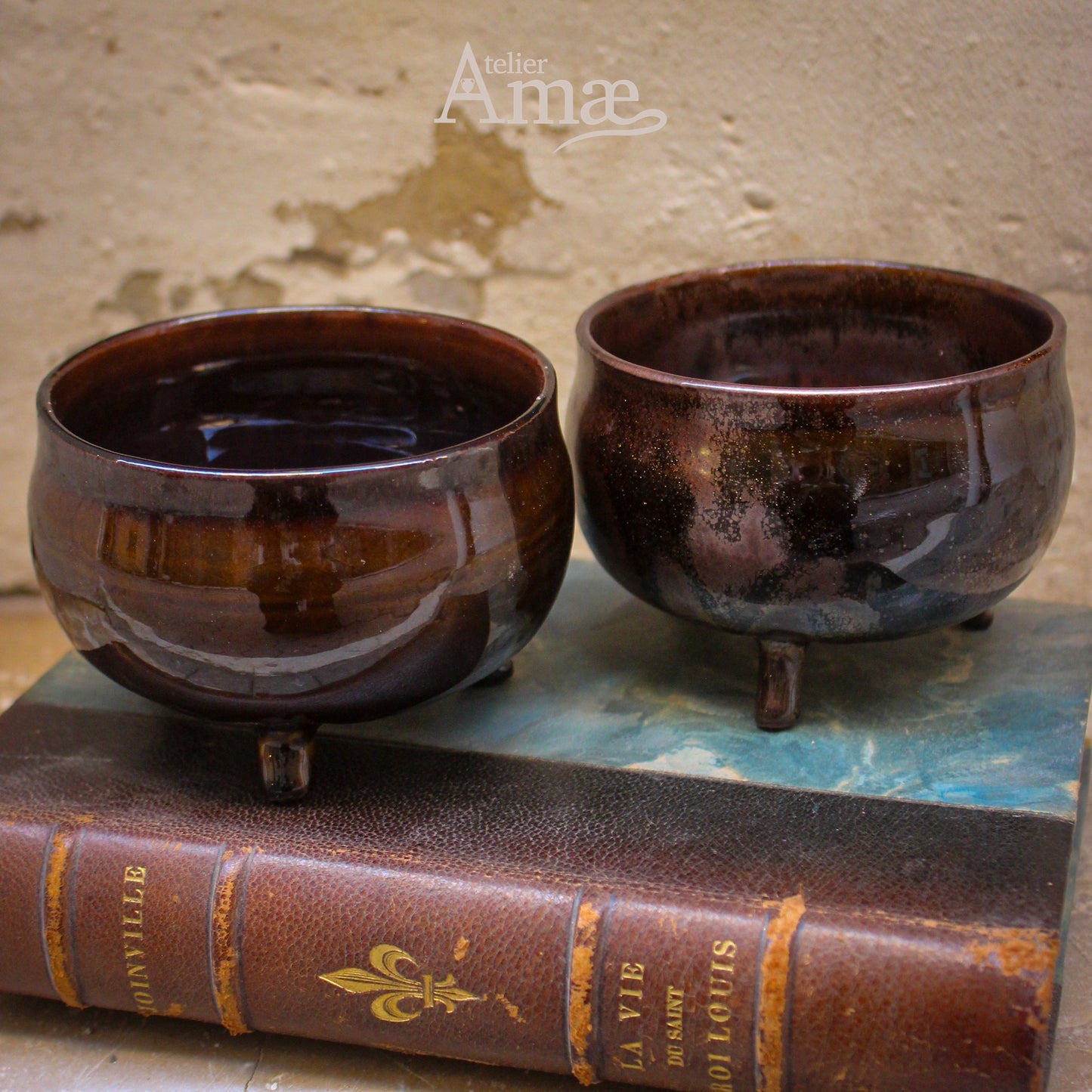Mini Taza Caldero Obscurial en Cerámica - Artesanal y Mágica