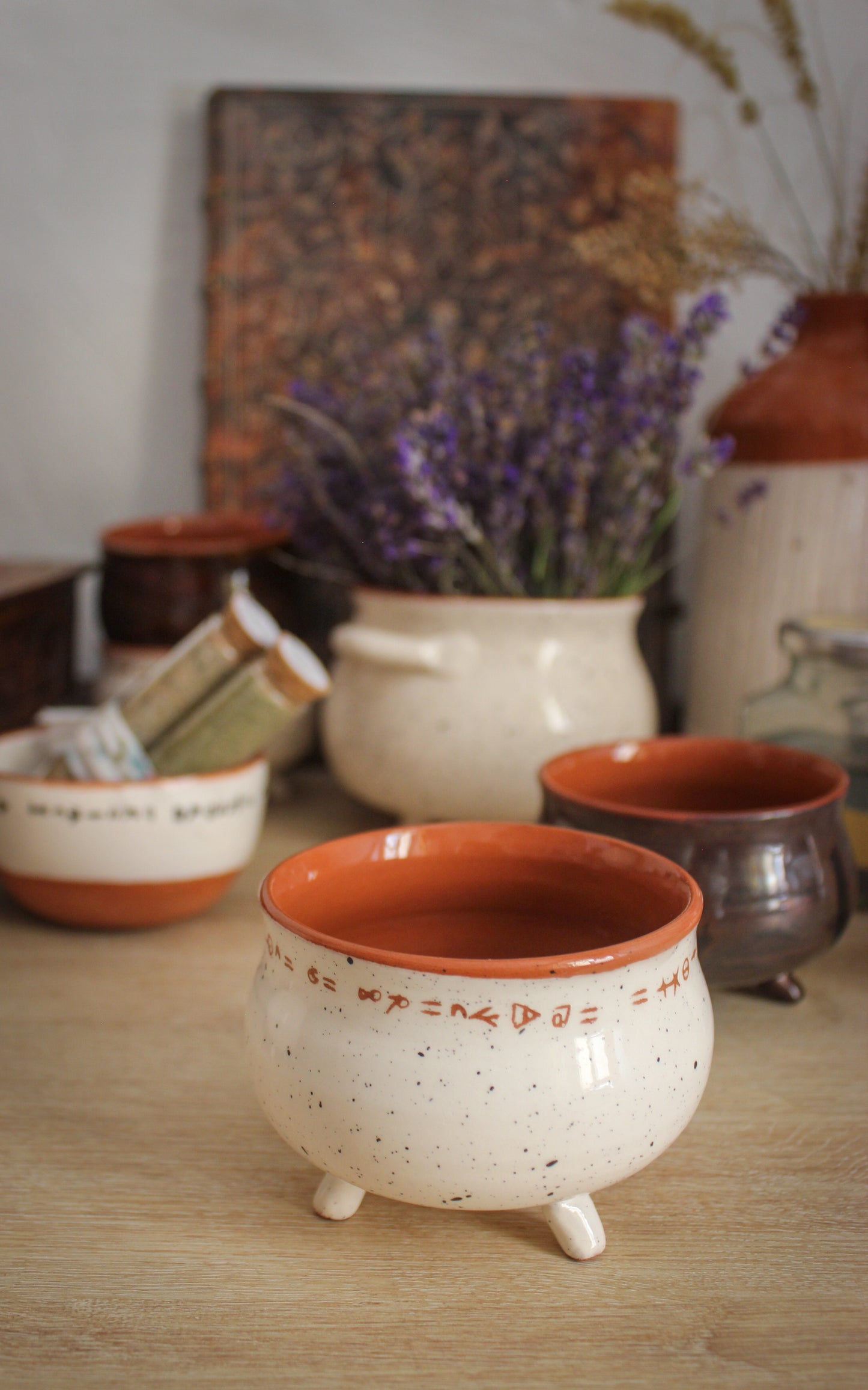 Tasse Mini Chaudron Astral en Céramique - Artisanale et Magique