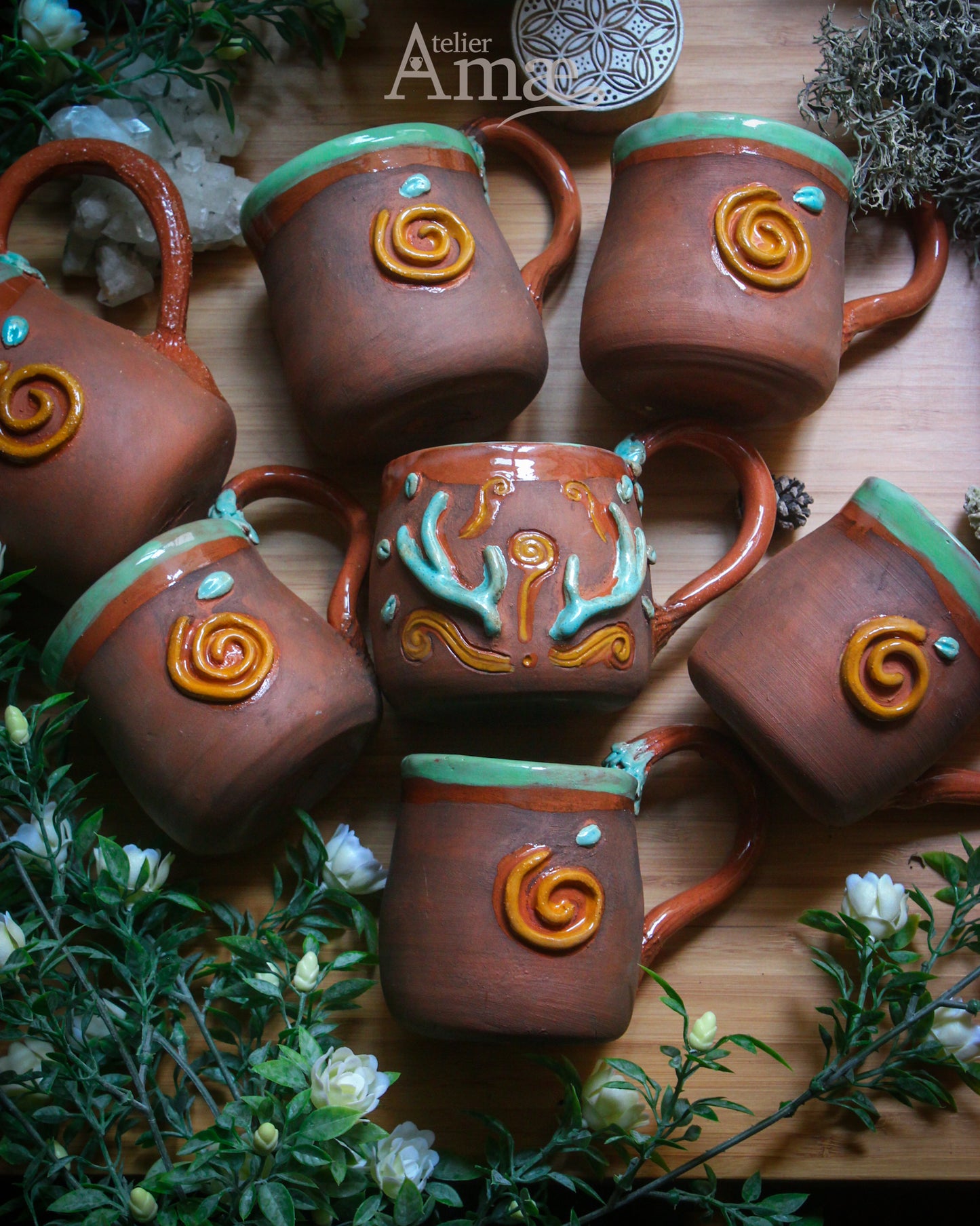 Mug Déesse Mère – Cœur Spiralé