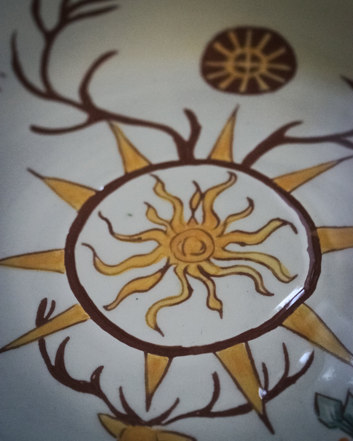 Large Imbolc Deer Platter - Wall Hanging